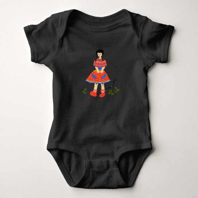 Body Para Bebê Fatos de bebê e peças individuais (Frente)