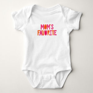 Body Para Bebê Favorito da Mãe.