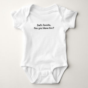 Body Para Bebê Favorito do pai - Engraçado Bebê Bonitão Presente