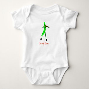 Body Para Bebê Feijão de corda