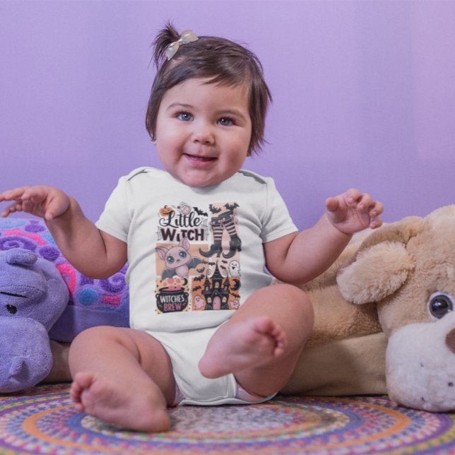 Body Para Bebê Feiticeiro Pequeno Halloween (Criador carregado)