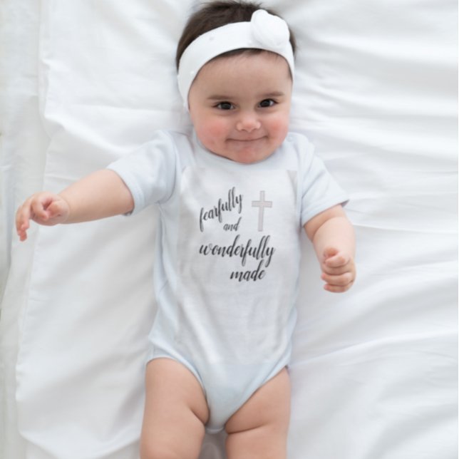 Body Para Bebê Feito com Medo e Maravilha (Criador carregado)