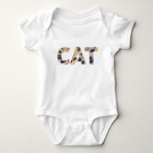 Body Para Bebê Feito de Gato