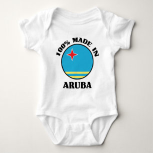 Body Para Bebê Feito em Aruba