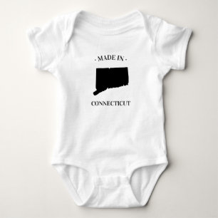 Body Para Bebê Feito em Connecticut CT Bebê