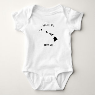 Body Para Bebê Feito em Hawaii HI Baby Bodycase