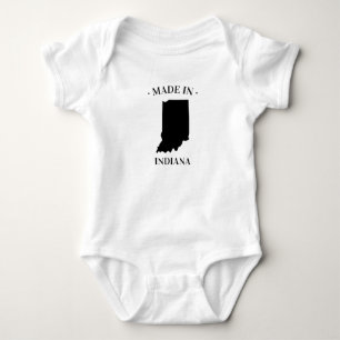 Body Para Bebê Feito em Indiana em Bebê Bodydress