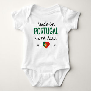 Body Para Bebê Feito em Portugal com Amor