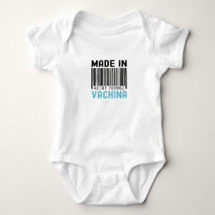 Body Para Bebê Feito Em Vachina