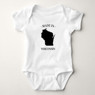 Body Para Bebê Feito em Wisconsin WI Baby Bodydress