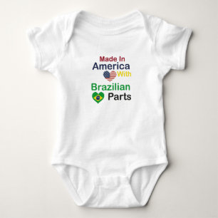 Body Para Bebê Feito Na América Com Peças Brasileiras, presente d