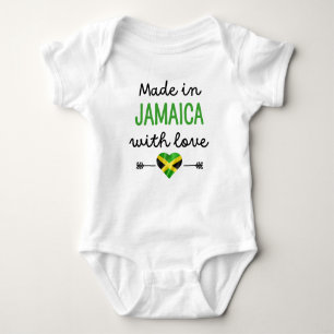 Body Para Bebê Feito na Jamaica com amor