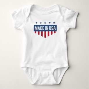 Body Para Bebê Feito nos EUA