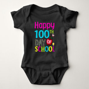 Body Para Bebê Feliz-100º-dia-de-aula