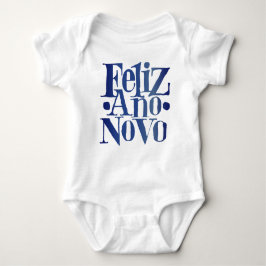 Body Para Bebê Feliz Ano Novo