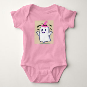 Body Para Bebê Feliz Bebê Fantasma,Espírito Adorável
