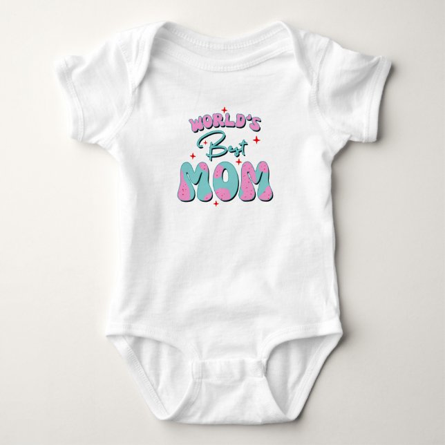 Body Para Bebê Feliz Dia das Mães (Frente)