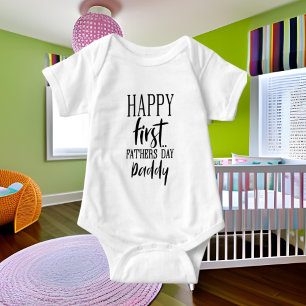 Body Para Bebê Feliz Dia de os pais de arte Baby Bodysuit