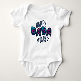 Body Para Bebê Feliz Dia de os pais Feliz do Dia Dada | Roupa de 