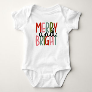 Body Para Bebê Feliz e roupa de bebê brilhante
