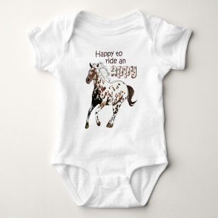 Body Para Bebê Feliz em Andar de Appy