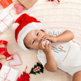 Body Para Bebê Feliz Festiva Personalizada Brilhante