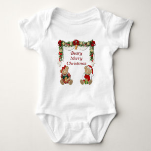 Body Para Bebê Feliz Natal de Beary