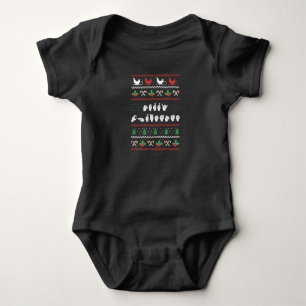 Body Para Bebê Feliz Natal - Língua de Sinais Americana da ASL I