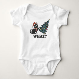 Body Para Bebê Feliz Natal White Baby Jersey
