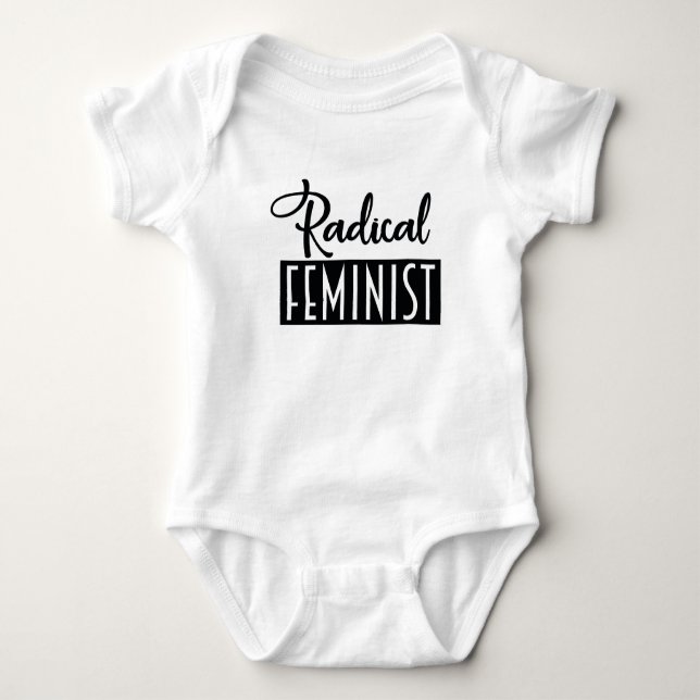 Body Para Bebê Feminista Radical (Frente)
