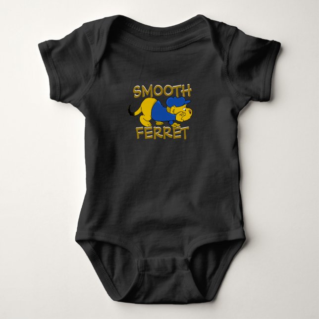 Body Para Bebê Ferald | Ferret Suave (Frente)