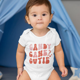 Body Para Bebê Feriado de Natal Cutie Cutie Candy