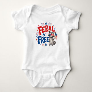 Body Para Bebê Feroz e Livre