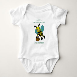 Body Para Bebê Festa de 1º aniversário personalizada primeiro ano