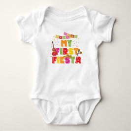 Body Para Bebê Fiesta Birthday One-Piece Bodycase