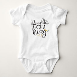 Body Para Bebê Filha de um Rei 