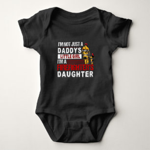 Body Para Bebê Filha do Bombeiro