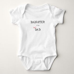 Body Para Bebê Filha do melhor pai