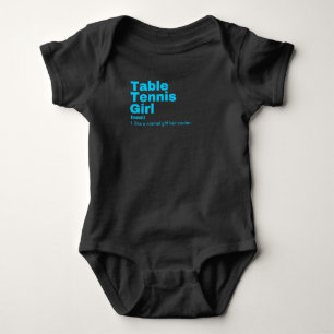 Body Para Bebê Filme Girl - Mesa