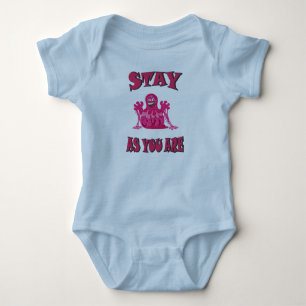 Body Para Bebê Fique como você está