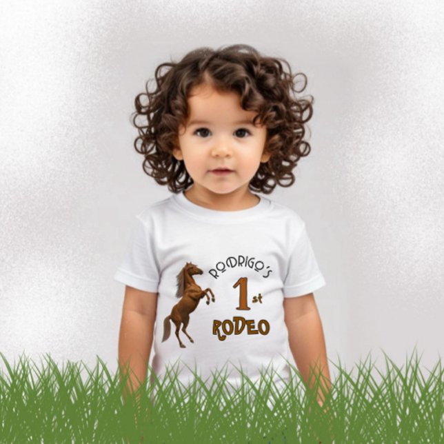 Body Para Bebê First Rodeo (Criador carregado)