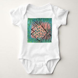 Body Para Bebê Fishy baby bodysuit