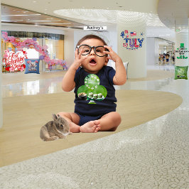 Body Para Bebê Fita de bebê do Dia de São Patrício