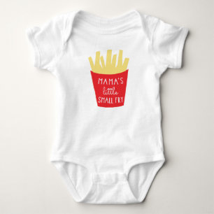 Body Para Bebê Fita de bebê frita pequena da mamãe