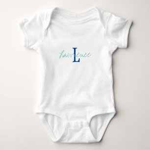Body Para Bebê Fita de bebê PERSONALIZADA