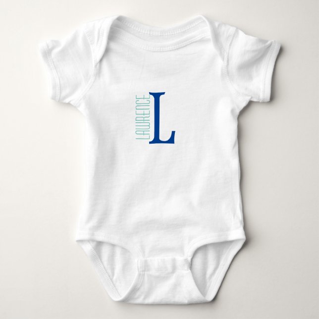 Body Para Bebê Fita de bebê PERSONALIZADA (Frente)