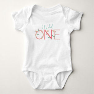 Body Para Bebê Fita de Bodysuit selvagem
