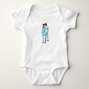 Body Para Bebê Fita Unicórn