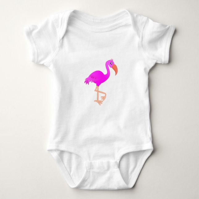 Body Para Bebê Flamingo Baby Bodydress (Frente)