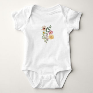 Body Para Bebê Floral Baby Bodysuit – Soft & Stylish with Waterco